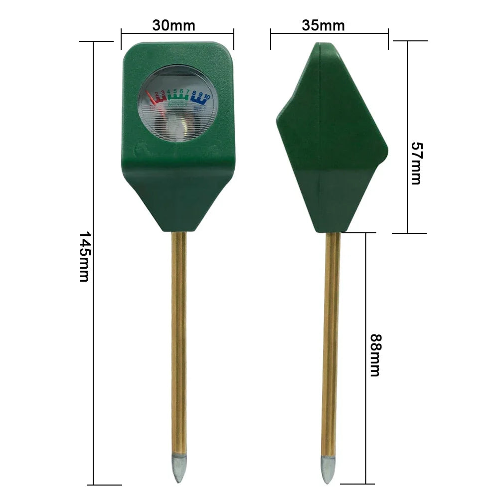 Mini Analog jordfuktighetsmätare — 1, 2 eller 5-pack